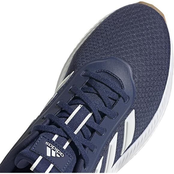 NWT adidas Men\'s X_PLR Path Sneaker, Dark Blue/White/Gum, 11 main image 6